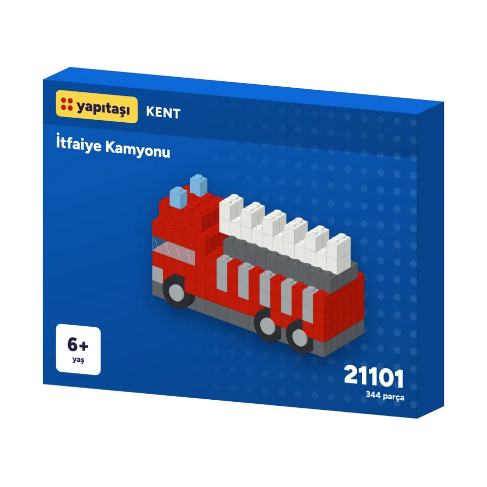 21101 Yapıtaşı Kent İtfaiye Kamyonu