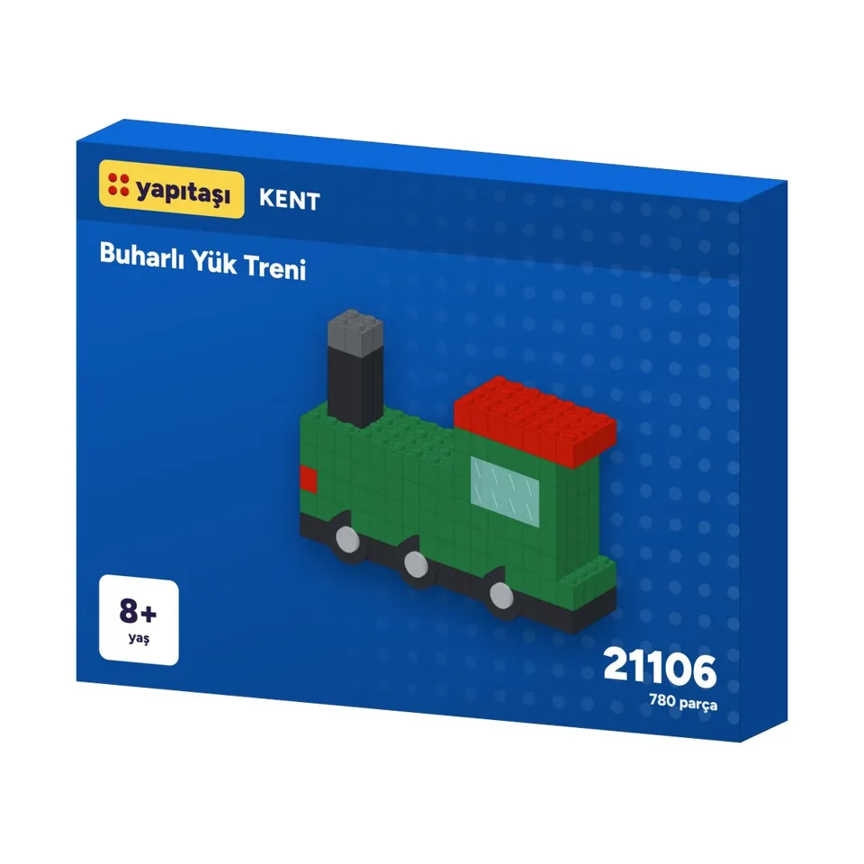 21106 Yapıtaşı Kent Buharlı Yük Treni