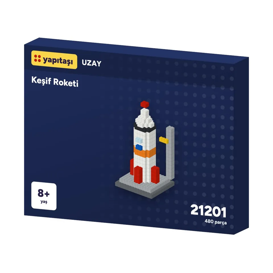 21201 Yapıtaşı Uzay Keşif Roketi