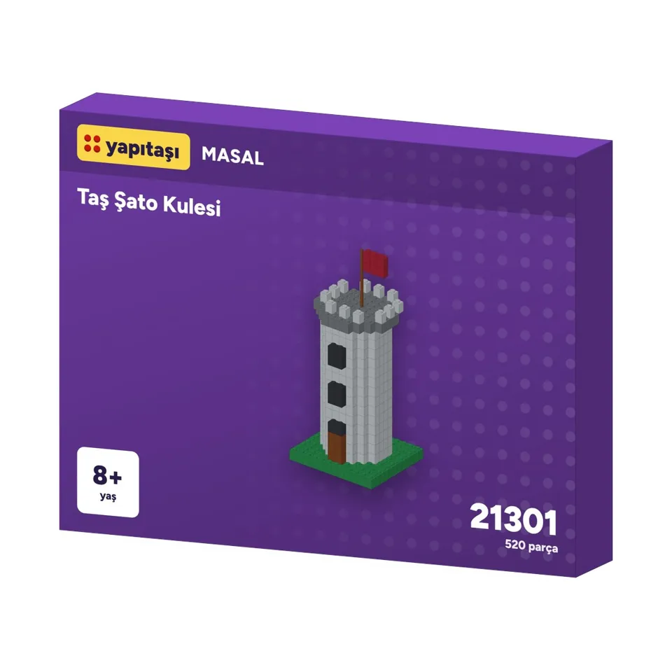 21301 Yapıtaşı Masal Taş Şato Kulesi