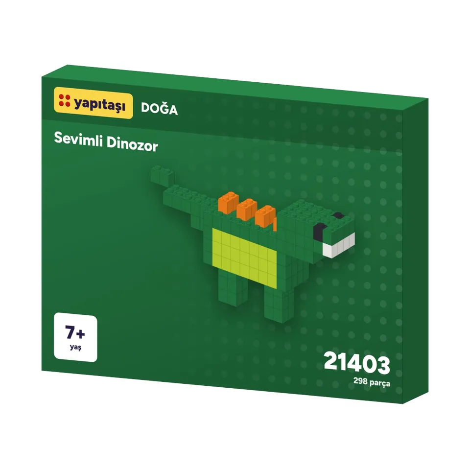 21403 Yapıtaşı Doğa Sevimli Dinozor