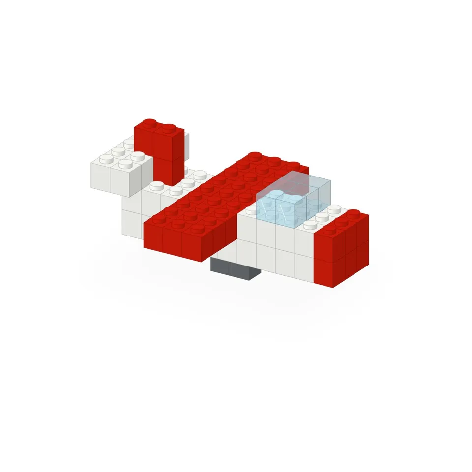 21701 Yapıtaşı Minik Mini Uçak