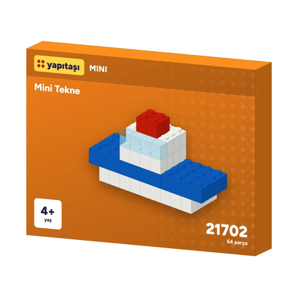 21702 Yapıtaşı Minik Mini Tekne